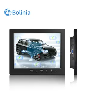 Factory 8 inch vehicle computer IPS1024*768 Non Touch screen Plastic TFT VESA Wall mounted Desktop Stand lcd monitor