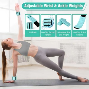 <b>Workout</b> Fitness Yoga 20 25cm Soft Ball Custom Training Silicone Ankle Weight Kit with Ring Resistance <b>Band</b> Pilates Accessories - Product Image 3