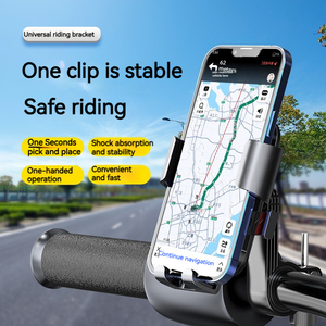 Legierung material 360-Grad-Hochwertiger Fahrrad rückspiegel Handy halter Fahrrad Motorrad Handy halter - Product Image 2