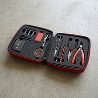 Kit d'outils compact professionnel pour le bricolage avec mesures métriques, poignée en plastique, support OEM, ohmmètre pour le service de composants électroniques