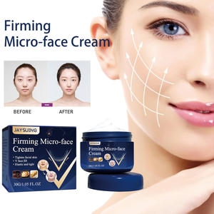 Jaysuing V Face Firming <strong>Cream</strong> Tightens Contours Lifts Jaw Masseter Double Chin Anti-fat Firming <strong>Cream</strong> <strong>Retinol</strong> Face Moisturizer - Product Image 2