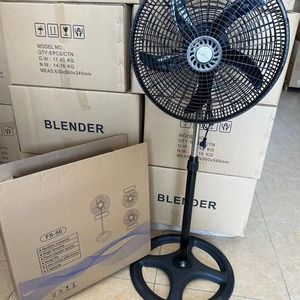 Ventilateur électrique sur pied Silver CREST grand format pour l'exportation transfrontalière, avec fonction oscillante, ventilateurs tour et sur pied - Product Image 2