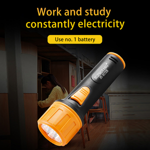 Xách tay LED Đèn Pin chất lượng cao ABS nhựa xe đạp ánh sáng sử <span class=keywords><strong>d</strong></span>ụng <span class=keywords><strong>D</strong></span> pin không thấm nước <span class=keywords><strong>Torch</strong></span> - Product Image 4