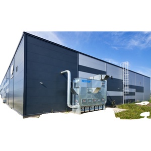 Atelier préfabriqué American Standard/Entrepôt préfabriqué/Entrepôt <span class=keywords><strong>de</strong></span> structure en acier/Hall/Cintre - Product Image 5