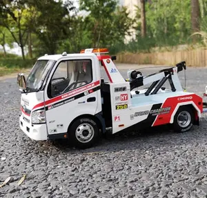 kecil truk mainan Suppliers-Miniatur Mobil 1:18 Hino 300 Weichuan, Model Truk Kendaraan Transport Model Kendaraan untuk Dekorasi