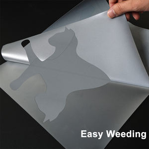 Vinyle thermocollant réfléchissant HTV en rouleaux, extensible, découpable, pour logo de t-shirt personnalisé - Product Image 2