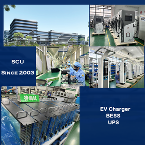 Station <span class=keywords><strong>de</strong></span> recharge rapide pour véhicules électriques DC SCU 60-120 kW, état neuf, batterie intégrée <span class=keywords><strong>de</strong></span> 76,8 kWh, double pistolet, certifiée CE, OCPP 1.6J, montage au sol - Product Image 3