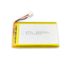 Rechargeable lithium-ion polymer battery 805082 <span class=keywords><strong>3</strong></span>,7 V 4000 mAh for mobile phone - Product Image 1
