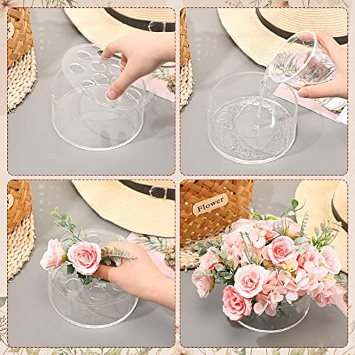 12 hole acrylic box centerpiece for flowers