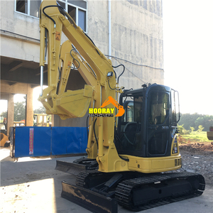 Excavatrice PC56-7 Komatsu d'occasion du Japon Poids en ordre de marche de 6 tonnes Bonne condition avec pompe à moteur Moteur PLC d'occasion - Product Image 1