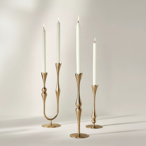 Vintage <b>Brass</b> <b>Candlestick</b> <b>Holder</b> Home Decor, Made in India - Product Image 1