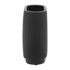 Vaso in ceramica moderno a coste, elegante vaso decorativo per soggiorno, decorazione per la casa, decorazione per camera da letto - Product Image 4