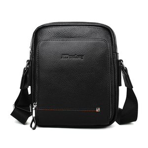 Sacs à Bandoulière de Poitrine pour <span class=keywords><strong>Homme</strong></span> en Cuir Véritable, Mode, Vente en Gros - Product Image 4