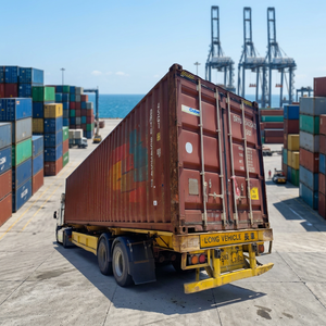 Affordable Second Hand 40HQ Dry Cargo <b>Container</b>, Fully Inspected Large Volume Box For Export Storage - Product Image 1