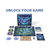 Chronique du Royaume Éthéré Souverain – Jeu de Société Stratégique de Fantasy Mythique, Fabrication Clé en Main, Matériaux Recyclés, Encre de Soja Écologique