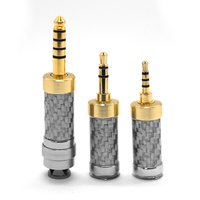 Lsg Adaptateur stéréo équilibré Prise audio Connecteur de fil pour écouteurs