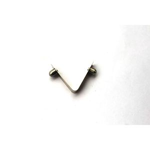 Abrazadera de Tubo con Clip en V Jin Yi, Diámetro F 5, Acabado Liso, Uso Industrial General - Product Image 1