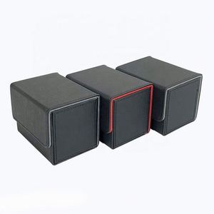 Boîte de rangement pour cartes à collectionner FX Premium en PU résistant à l'usure, avec fermeture à rabat, pliable, couleur et logo personnalisables, pour usage sportif et jeux. - Product Image 1