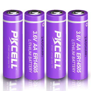 Batteria ER14505 Non ricaricabile di marca PKCELL er14505h 3.6v batteria al <span class=keywords><strong>litio</strong></span> <span class=keywords><strong>AA</strong></span> 3.6Volt 2400mAh - Product Image 3