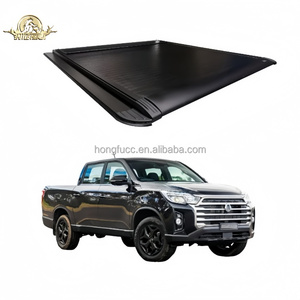 ฝาปิดกระบะท้ายแบบม้วนเก็บได้ อลูมิเนียม สำหรับ Toyota Hilux <span class=keywords><strong>Revo</strong></span> 2021 รุ่น GR Sport ป้องกันน้ำได้ - Product Image 1