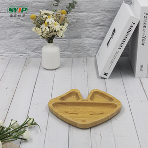 <span class=keywords><strong>Assiette</strong></span> à dîner en <span class=keywords><strong>bambou</strong></span> pour bébé, <span class=keywords><strong>assiette</strong></span> de <span class=keywords><strong>compartiment</strong></span> de voiture de dessin animé pour enfant en bas âge - Product Image 3