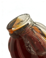Bouteille à liqueur en verre cristallin de 500 ml/750 ml, design unique en forme de lanterne, finition givrée/mate, pour brandy/vin, vente chaude