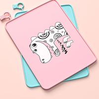 Napperons en silicone imprimés personnalisés pour déjeuner réutilisables antidérapants de qualité alimentaire pour enfants pour la table à manger