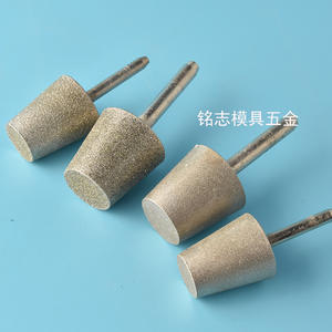 Tampon de polissage diamanté conique Mingzhi, grain fin, pour meuleuse d'angle à quartz - Product Image 1