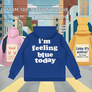 Sudadera con Capucha para Hombre, Diseño Personalizado, Color Personalizado, Muestra Gratuita OEM, Bordada, Estampada, 100% Algodón, Felpa, Invierno, Manga Larga, Espuma 3D, Talla Grande - Product Image 2