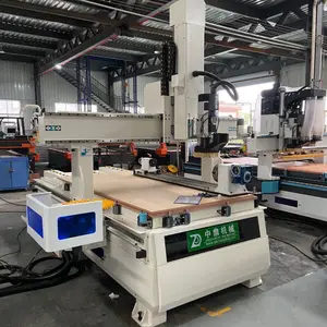 5 Axises איטליה להשפיע ציר CNC דיסק ATC נגרות רוטרי ציר CNC נתב עבור עץ פנל ריהוט