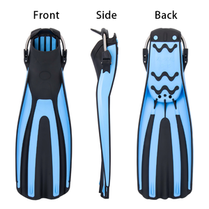Aletas de <span class=keywords><strong>Buceo</strong></span> Profesionales Ajustables y Duraderas de TPE para Adultos, Directas de Fábrica, para <span class=keywords><strong>Buceo</strong></span> y Escafotismo - Product Image 2