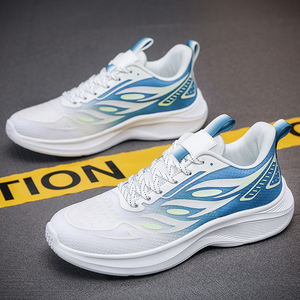 Zapatillas Deportivas Casuales de Hombre, Talla Grande, Cómodas, Transpirables, con Parte Superior de Malla Elástica, para Caminar en Verano - Product Image 1