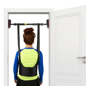 <span class=keywords><strong>เข็มขัด</strong></span>ยืดหลังปรับระดับได้สำหรับใช้ในบ้าน บรรเทาอาการปวดหลัง ปรับแก้ท่าทาง นวดคอและเอว สีดำ - Product Image 2