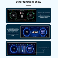 Salpicadero de coche con pantalla táctil de 10,3 pulgadas para Modelo 3/Y Panel de instrumentos compatible con Carplay/Android Auto/Mirrorlink/navegación Gps