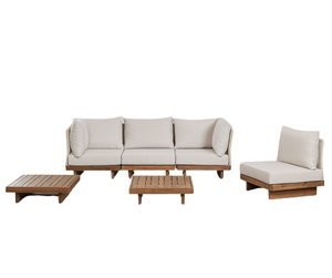 Juego de Sofás Modulares para el Hogar de Estilo Moderno con Manchas de Aceite de Muebles Minh Phuoc, 2 Piezas para Sala de Estar Interior y Exterior - Product Image 4