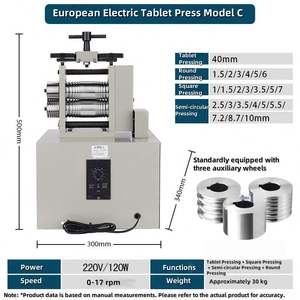 Nouvelle machine à rouleaux électrique européenne, rouleaux carrés, rouleaux semi-circulaires, roulements de haute qualité - Product Image 5