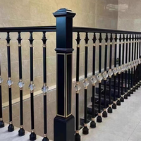 Rampe d'escalier et balustrade de balcon au design moderne et luxueux, facile à installer, idéale pour appartements, très vendue