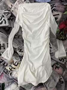 Vente en gros directe usine : Ensemble sexy en mousseline de soie, hauts et pantalons, coupe trapèze, manches courtes, été, polyester/coton, coupe ample - Product Image 2