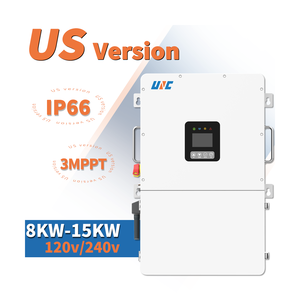 Système hybride mural 10000W 120V/240V US UL1741 3MPPT hors réseau haute fréquence onde sinusoïdale pure IP65/IP66 avec contrôle WiFi à distance - Product Image 4