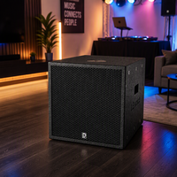 Haut-parleur de subwoofer carré multifonctionnel I.EVOICE ODM/OEM en contreplaqué de bouleau, avec aimant en ferrite de 12 pouces, 8,0 ohms, audio haute résolution, passif, en métal