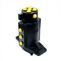 Joint pivotant central hydraulique universel pour accessoire de mini-excavatrice, distributeur à 8 voies
