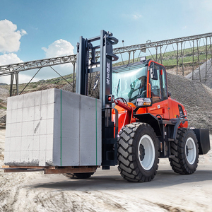 Montacargas Todoterreno 4x4 de 3-<span class=keywords><strong>6</strong></span> Toneladas, Diésel, con Certificación CE ISO para Obras de Construcción, Granjas y Caminos Fangosos - Product Image 1