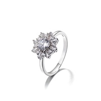 Bague carrée en argent Sterling 925 pour femmes, mode coréenne, bijoux avec pierre cz, collection 925