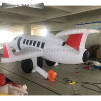 Avion gonflable à prix d'usine, modèle d'avion gonflable publicitaire à vendre
