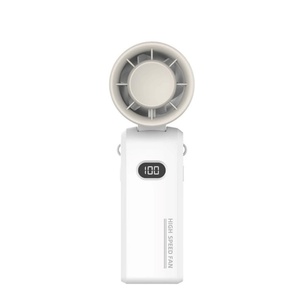 Ventilador Eléctrico de Mano de Alta Velocidad con Pantalla Digital, Recargable por USB, Plegable, Portátil, con Batería Integrada, para Uso Doméstico y al Aire Libre - Product Image 5