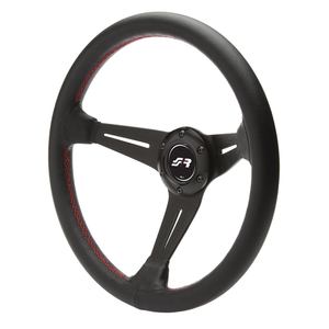 Volante Deportivo de Cuero Simoni Racing Clase D para Autos - Product Image 1