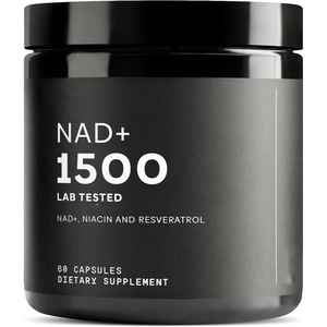 Integratore Alimentare OEM 60 Capsule NAD+ 1500mg con Niacina e Resveratrolo Testato in Laboratorio RiaGev-WS Vitamina B3 <span class=keywords><strong>D</strong></span>-Ribosio per Adulti - Product Image 1