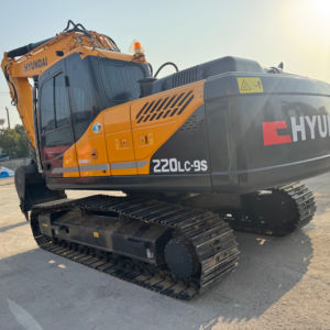 Construcción usada de alta calidad Original de Corea marca Hyundai 220LC-9S máquina excavadora pesada sobre orugas excavadora de segunda mano barata - Product Image 1