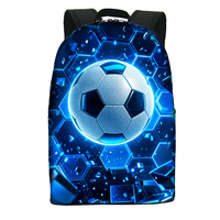 Sac à dos pour ordinateur portable personnalisé pour garçons avec fonction antivol, grande capacité, sac à dos scolaire, design en polyester tendance