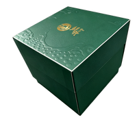 Boîte en carton d'art doré de luxe haut de gamme pour montre, boîte en carton pour flacon de parfum, emballage de rangement, coffret cadeau beauté